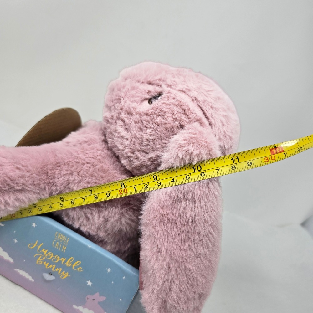 Cuddle & Calm Huggable Bunny Weighted Friend Pink Plush 1kg 2.2lb Rabbit - Picture 10 of 10